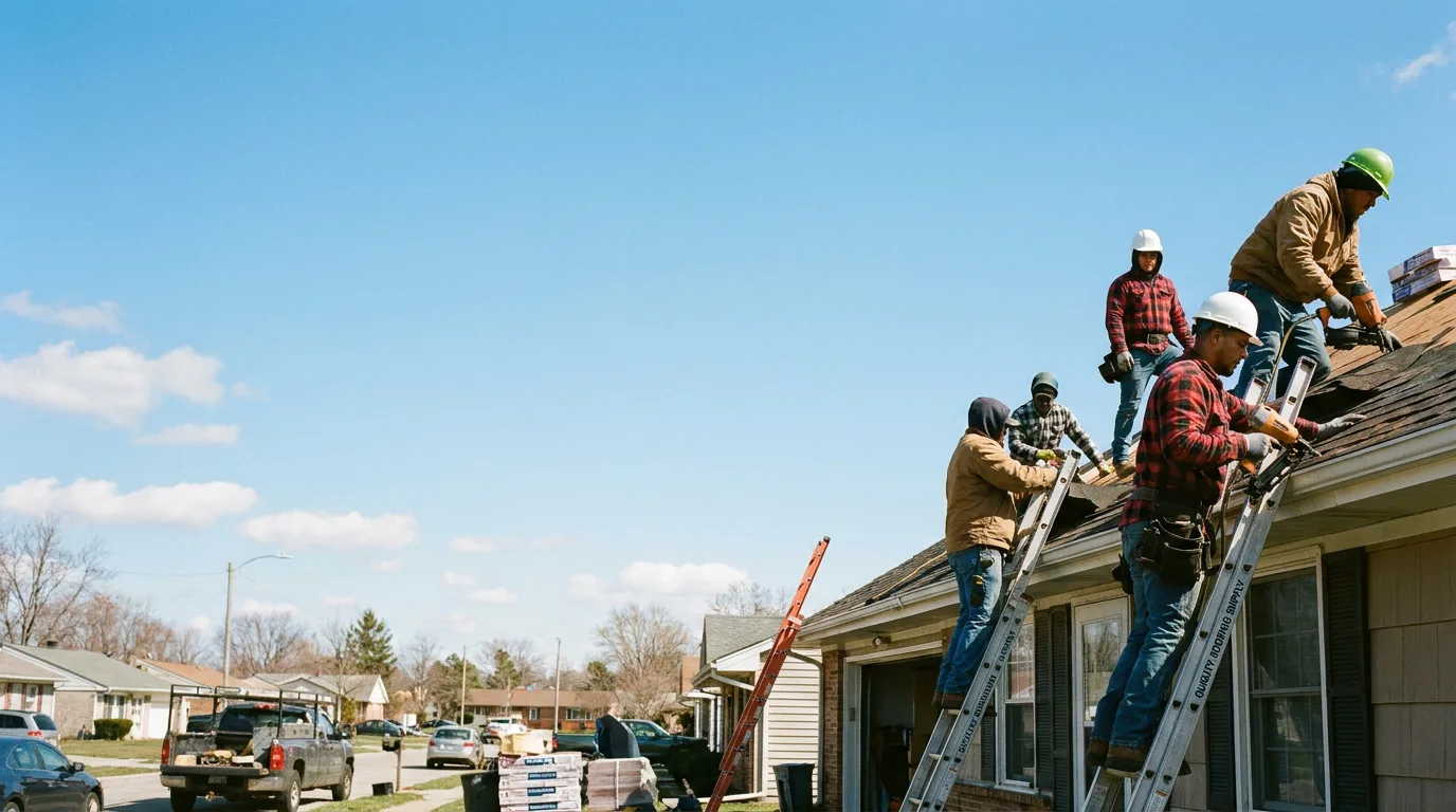 Roofing in Stockton, IL near me